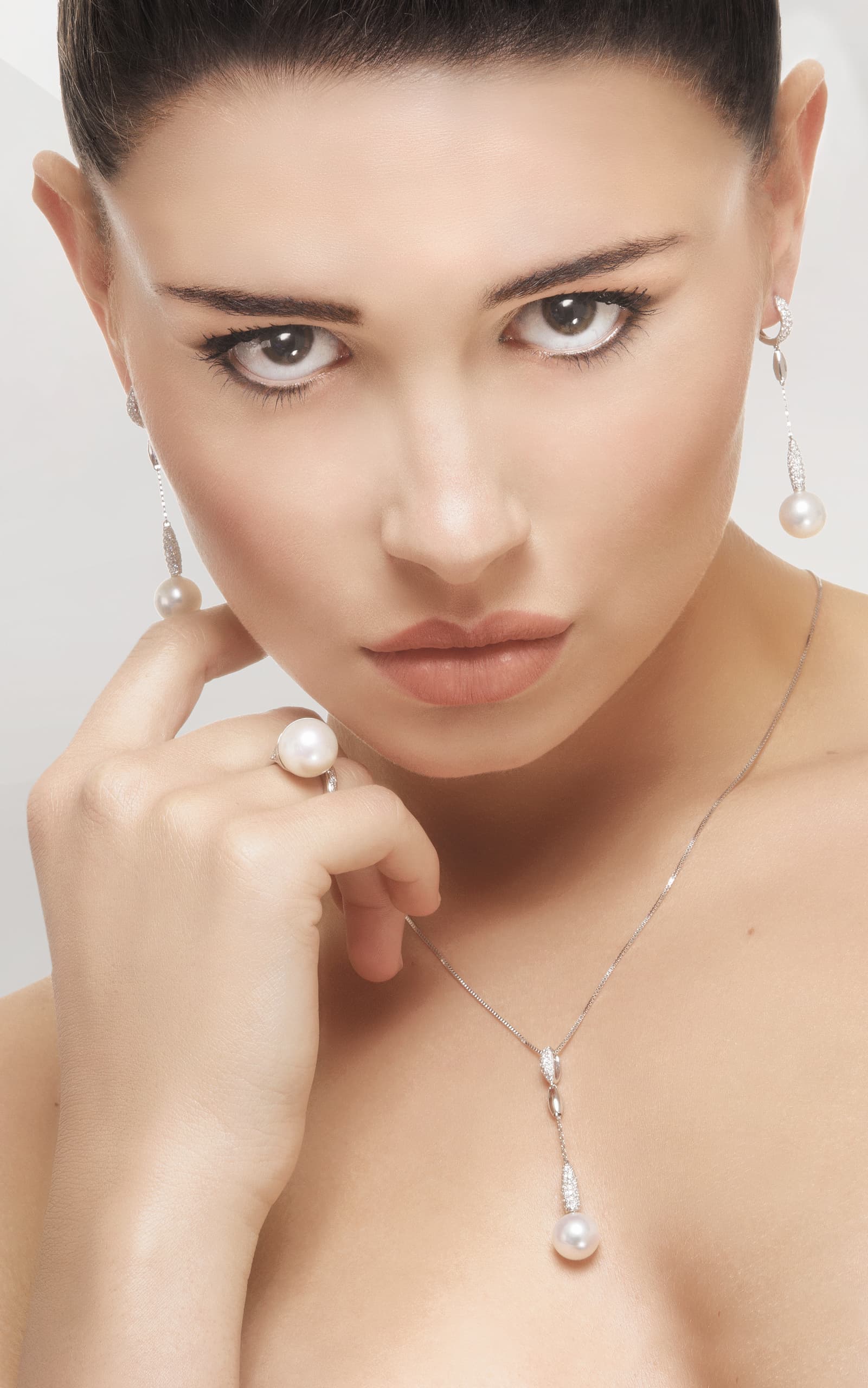 gioielli oro perle bianche perrygioielli